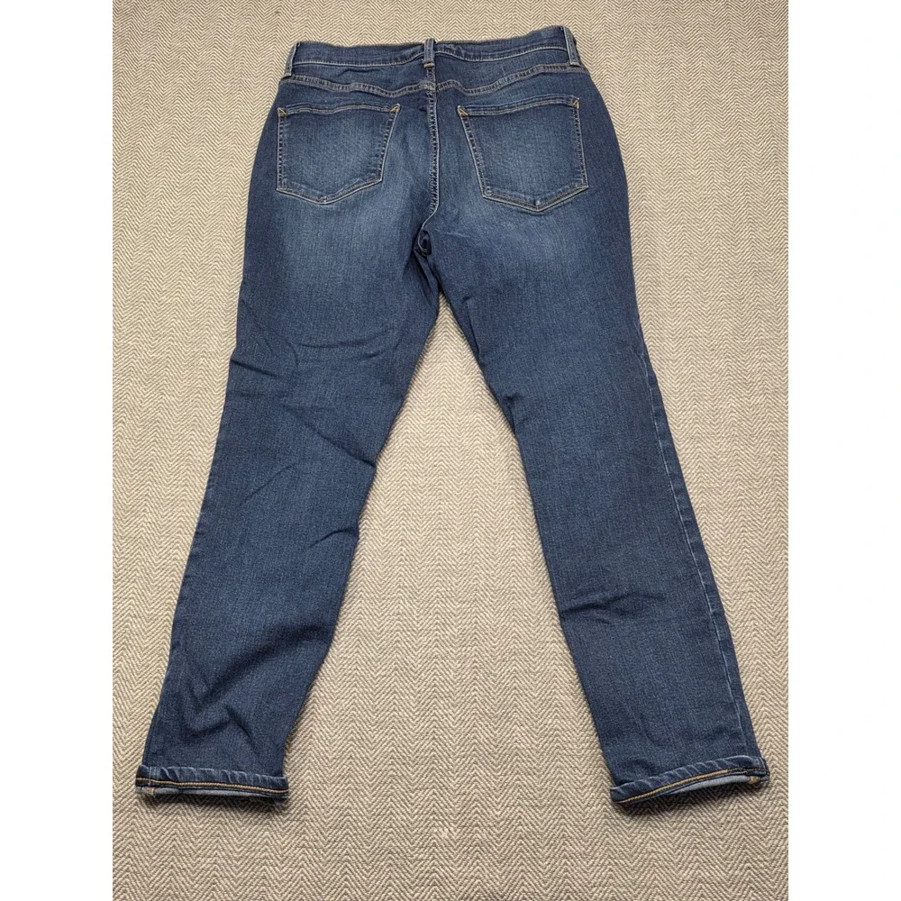 ana A New‎ Approach Womens High Rise Skinny Ankle Jeans Dark Wash Size 8